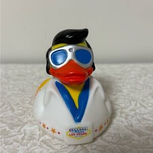 Elvis Rubber Duck with Sunglasses Las Vegas Souvenir Jeep Collectable